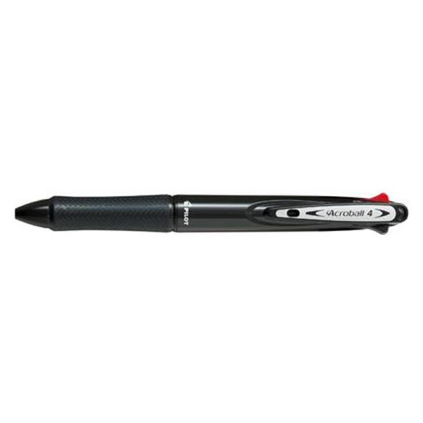 黒ボールペン パイロット アクロボール 4 細字 BKAB-45F-BK [ブラック] (ボールペン