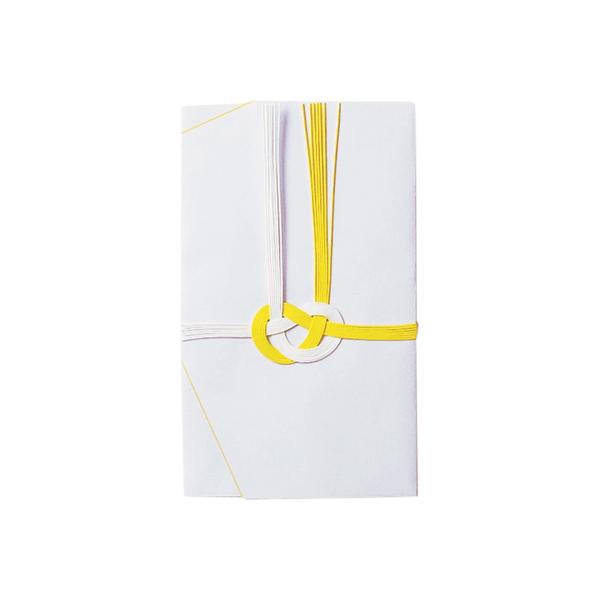 【仕様】●斜折金封　黄白●サイズ：縦１８５×横１１０ｍｍ●注文単位：１パック（５枚入）●西日本用●中袋なし香典袋　慶弔用品　のし袋　いまむらしこう　イマムラシコウ　きんぷう　ななめおり　斜め折り　大阪折り　不祝儀袋　のしぶくろ　熨斗袋　１パ...