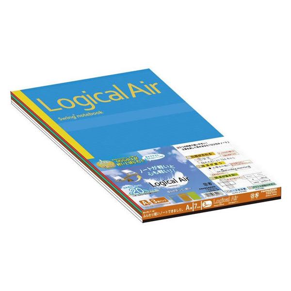 �i�J�o���V ���W�J���G�A�[(�y�ʃm�[�g)A4 A�r 3���p�b�N �m-A404A-3P