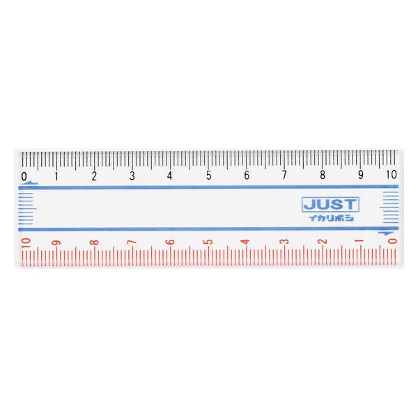 【お取り寄せ】西敬 10cmジャスト直定規 JS-10