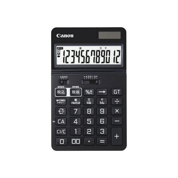 CANON ビジネス電卓 ブラック KS-1250TUV-BK 6510C001
