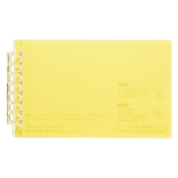 黄色　ノート お取り寄せ】リヒトラブ オープンリングノート メモLサイズ イエロー