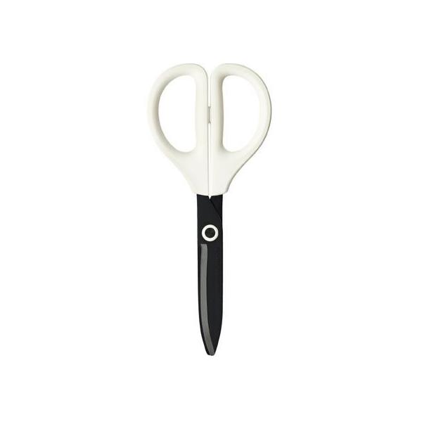 他サイト： コクヨ 洗えるハサミ [サクサ] キッチン・食洗機対応 ホワイト ハサ-F430Wの商品画像