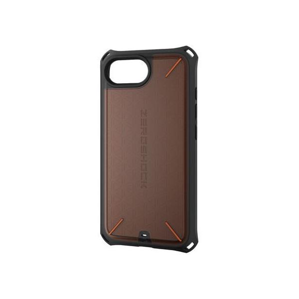 【お取り寄せ】エレコム iPhone16e ZEROSHOCKケース ブラック PM-A25SZEROD3BK