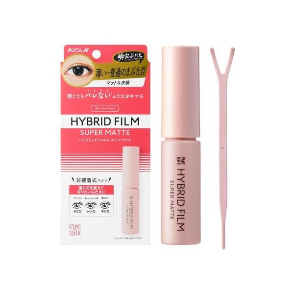 【商品説明】薄い〜普通のまぶた向け　マットな皮膜、閉じてもバレない※仕上がりには個人差がございます。　乾くと透明に　まぶたを接着せずに折り込む力でふたえをつくる　液を塗布する幅を変えて、なりたい印象のふたえにチェンジ［末広型］ナチュラル［Ｍ...