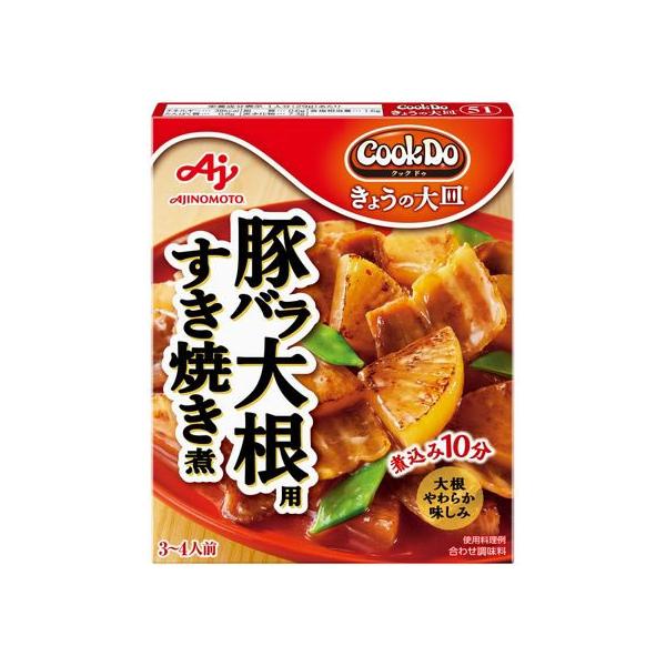 【商品説明】たった１０分で大根がやわらかジューシー！かつお・こんぶだしをきかせたすきやき煮。【仕様】●合わせ調味料（すきやき煮）●注文単位：１箱（１００ｇ）●３〜４人前