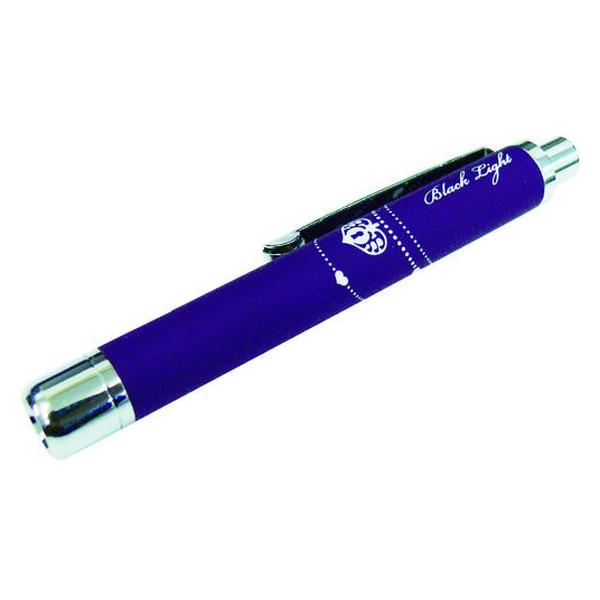 【お取り寄せ】CONTEC 1灯ラバー調ペン型ブラックライト パープル