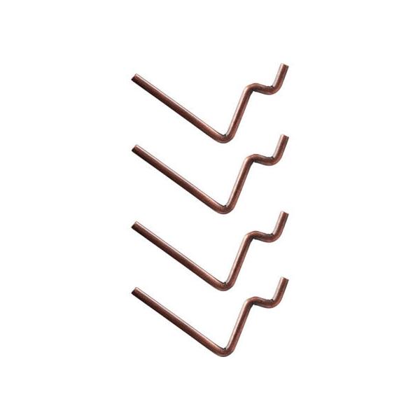 【商品説明】かける収納【仕様】●入数：４本●質量：約６ｇ（１本）●外形寸法：有効長さ４０ｍｍ、線径３．５ｍｍ●材質：スチール（メッキ）