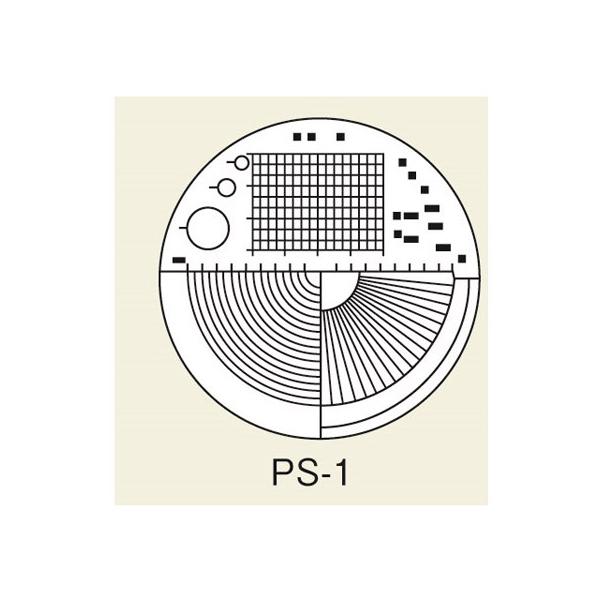 【お取り寄せ】東海産業 スケール・ルーペ目盛板 10×用 PS-1