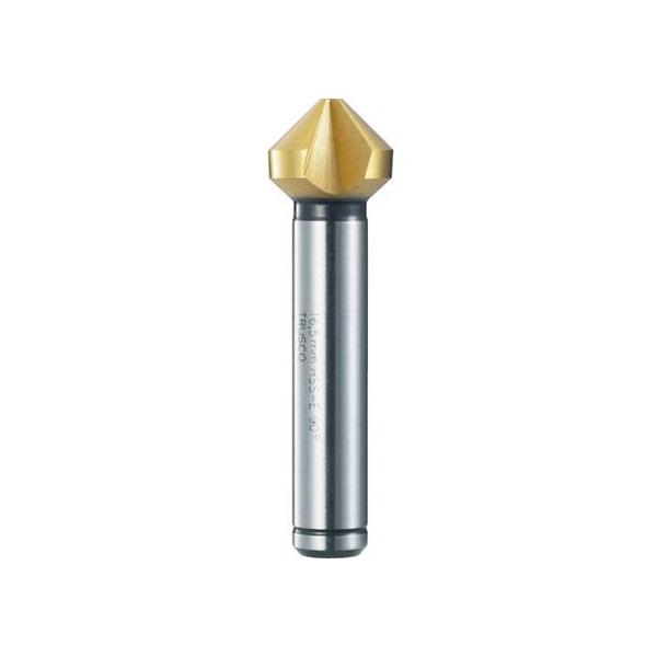 【お取り寄せ】TRUSCO カウンターシンク チタンコーティング 4.3mm TCST43