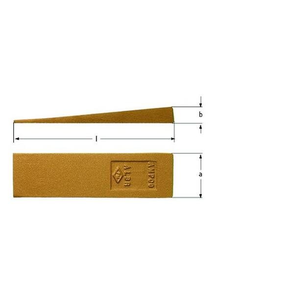 【お取り寄せ】Ampcoスイス 防爆くさび 32×13×180mm MP3205B