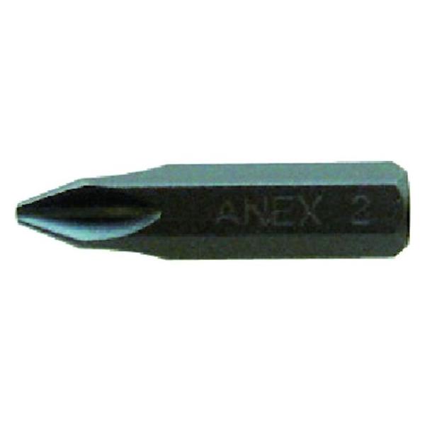 【お取り寄せ】アネックス インパクトドライバー用ビット +2×36 対辺8mm六角軸 AK-