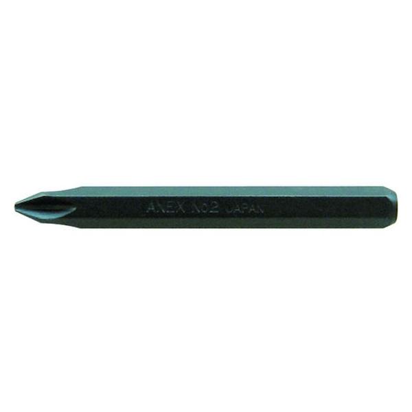 【お取り寄せ】アネックス インパクトドライバー用ビット +2×80 対辺8mm六角軸 AK-