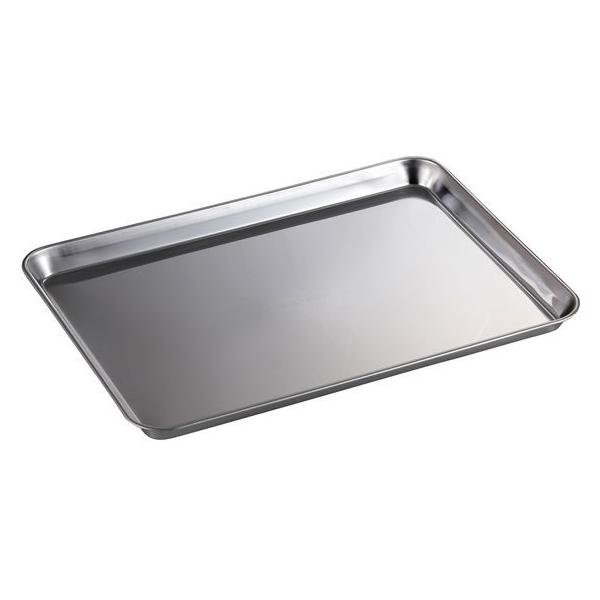 【商品説明】料理の下ごしらえに便利なステンレス製角型トレー。　カマド　スマートグリル　Ｂ６型の炭受けとして使えます。　ＵＧ−３２７５　ＢＢＱステンレス角型トレー［大］（別売）の中に並べて収納できます。　カマド　スマートグリル　Ｂ６型が、収納...