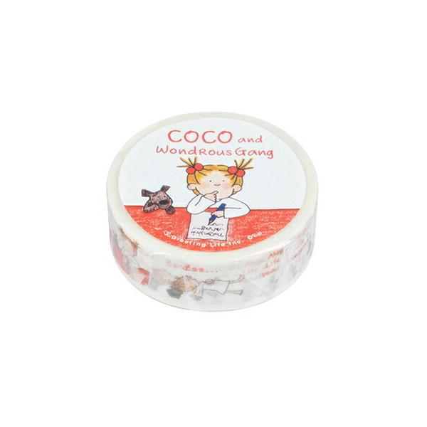 グリーティングライフ COCO ココちゃん マスキングテープ 15mm幅×7m巻