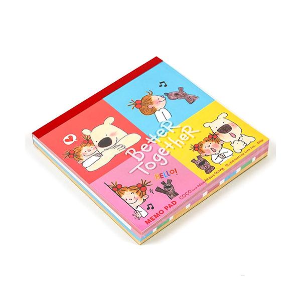 グリーティングライフ COCOココちゃん スクエアメモ ココちゃん RYN