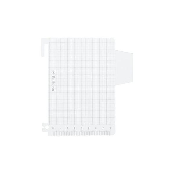 デルフォニックス ロルバーン ポケット付メモ M用 下敷き シルバー [01] 〔合計1100円以上で購入可〕