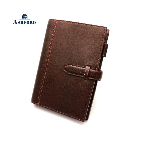 大幅値下げASHFORD バイブルサイズ アシュフォード ディープ BIBLE 19mm ベルト付き ブラウン システム