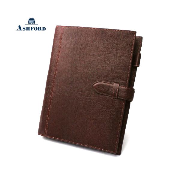 ASHFORD ディープ　A5 システム手帳 アシュフォード ディープ A5 19mm ベルト付き ブラウン システム手帳