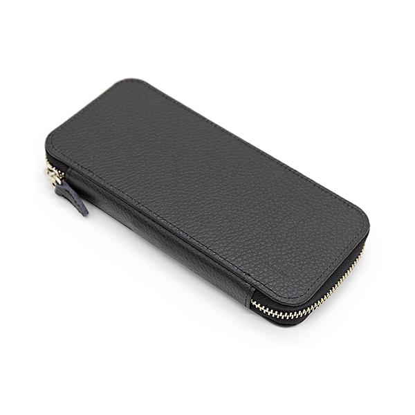 ラダイト レザーラウンドジップペンケース エッセンシャルADRIA筆箱
