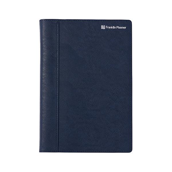 フランクリンプランナー2026年4月始まり手帳1日1ページデイリーPU合成皮革A5オーガナイザーネイビーFranklin86769