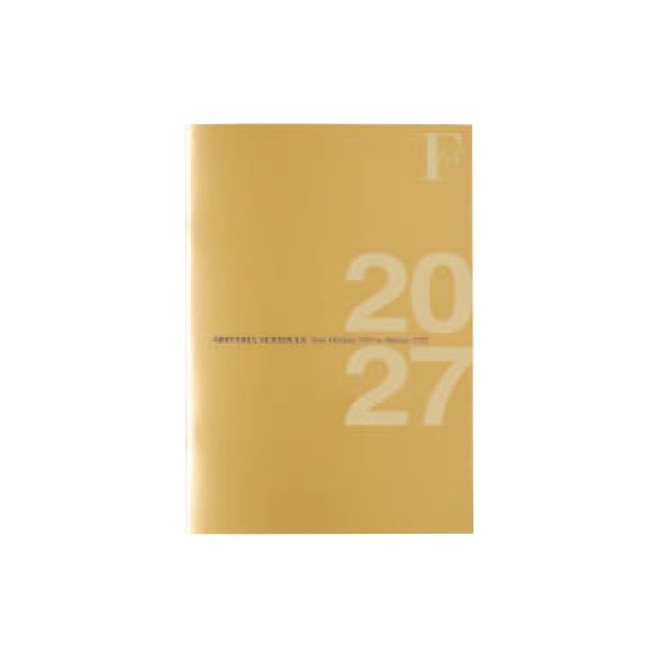 �����{�m�[�g 2027�N�Ŏ蒠 F.O.B COOP A5 �_�C�A���[�m�[�g �}���X���[  �S�[���h PBF48GO27 ���i�摜