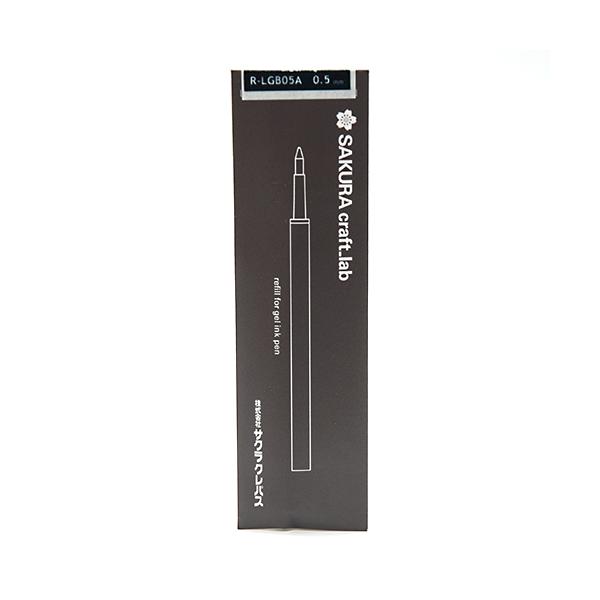 ☆サクラクレパス レフィル05Aゲルインキボールペン替芯リフィル0.5mm ブルーブラック R-LGB05A#43