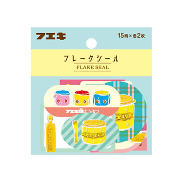 不易糊工業 フエキ100周年限定 フレークシール FAS2 : 文具マルシェ