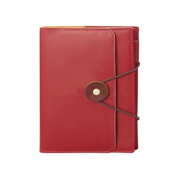 レイメイ藤井 2027年版手帳 タックダイアリー A6 ウィークリーレフト TACK DIARY レッド 27RFD745R