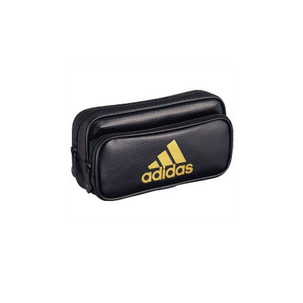 三菱鉛筆 adidas アディダス 筆入れ 筆箱 ペンケース 黒金