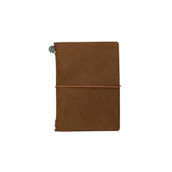 デザインフィル トラベラーズノート パスポートサイズ キャメル