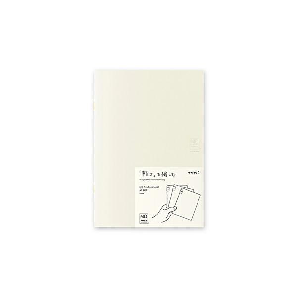他サイト： デザインフィル  MDノート ライト A5 無罫 3冊組A 15303006の商品画像