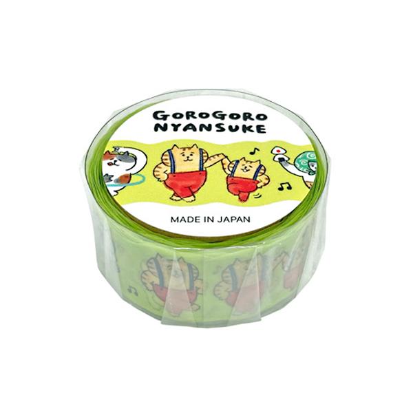 マインドウェイブ ごろごろにゃんすけ マスキングテープ ダイカット