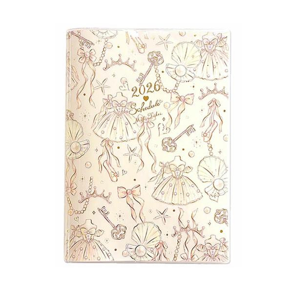 クローズピン 2026年版(2025年10月始まり)手帳 たけいみきB6