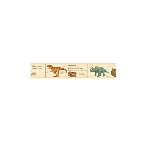 カモ井加工紙 マスキングテープ mt ex 図鑑・恐竜 (30mm幅×7m巻) MTEX1P224