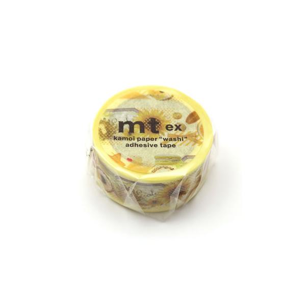 カモ井加工紙 マスキングテープ mt ex カラーシリーズ (幅20mm×長さ7m) イエロー MTEX1P241