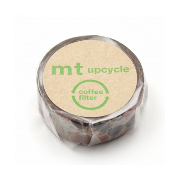 カモ井加工紙 mt upcycle アップサイクル ファッションコラージュ マスキングテープ 幅15mm×9m巻 MT01UP06