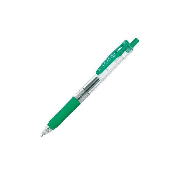 【まとめ買い2本セット】　ゼブラ ジェルボールペン サラサクリップ 0.5 緑 JJ15-G
