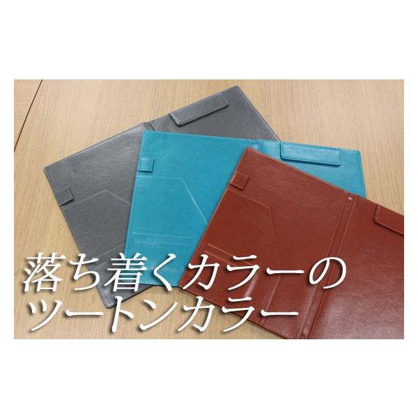 クリップファイル おしゃれ A4 ベルポスト ブラック グレー