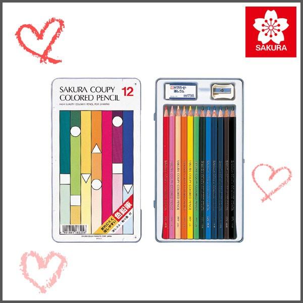 クーピー 色鉛筆 12色 - クレヨン・パステルの人気商品・通販・価格 