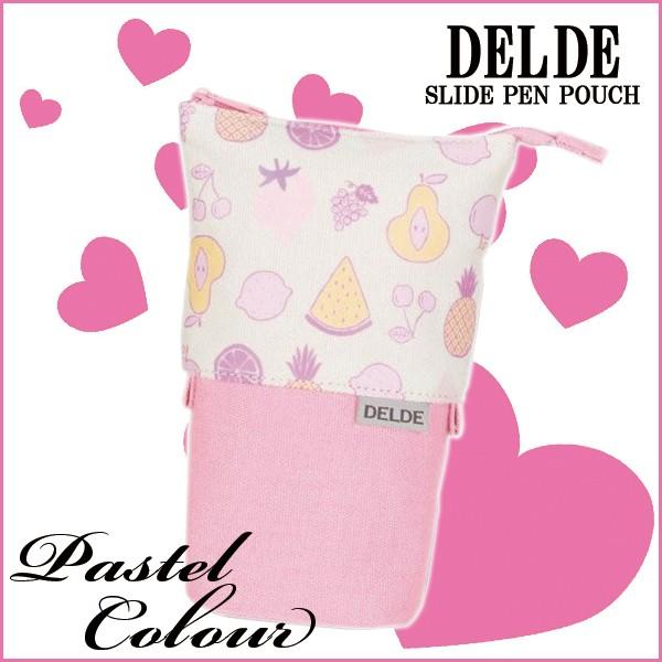 デルデ Delde ペンケース フルーツ柄 ホワイト ピンク おしゃれ ペンスタンド 筆箱 文具 ピンク メール便不可 Z S 文具王のosk Yahoo ショッピング店 通販 Yahoo ショッピング