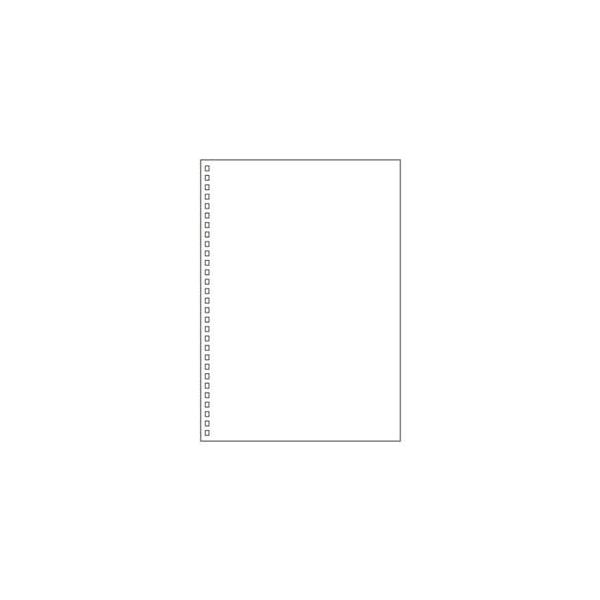 他サイト： リヒトラブ AQUA DROPs[アクアドロップス] ツイストリング・ノートシリーズ 専用リーフ セミB5判 無地 N-1600Pの商品画像