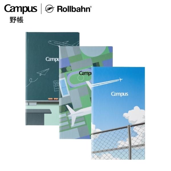 Campus×Rollbahn   野帳 コクヨ デルフォニックス コラボ ロルバーン●サイズ・W95×H165×D6ｍｍ●素材・中紙：中性紙●仕様・罫内容:3mm方眼罫(グレー)・枚数:40枚・表紙：紙クロス貼り[tag:ノート][tag...