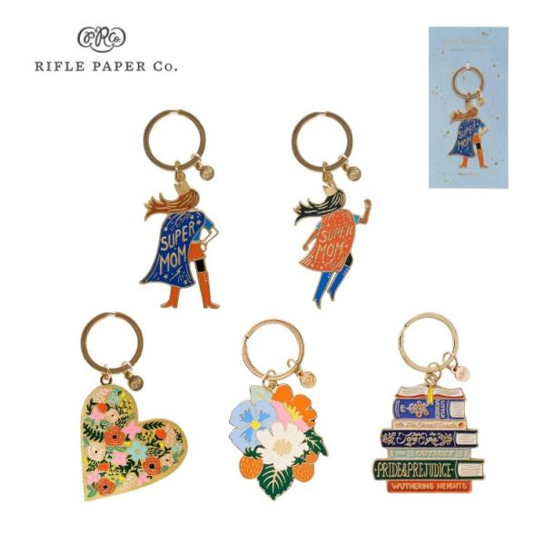 ライフルペーパー エナメル キーチェーン / キーホルダー キーリング
