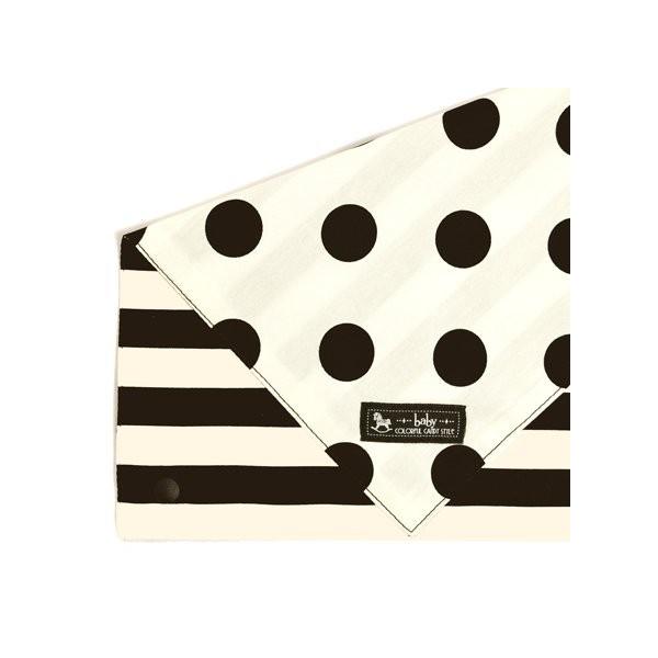 赤ちゃんにやさしい安心スタイ ビブ よだれかけ ハンカチ 日本製 Polka Dot Large White Wide Stripe Www Aboregela Com