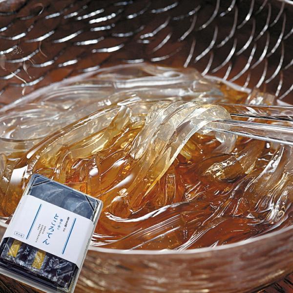 ところてん 突き  磨き水のところてん 文志郎 ところてん 突き  450g ギフト お中元 心太 和菓子 天草 100% タレ付き 酢醤油 国産