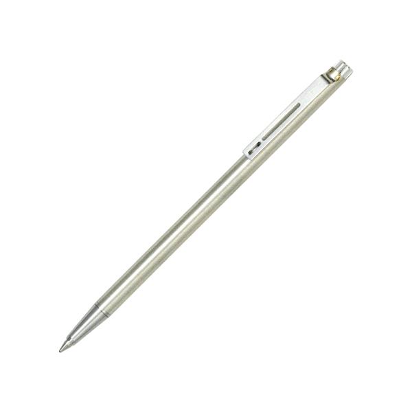 パイロット　BS-40S-S　油性ボールペン　PILOT　バーディ　0.7mm　ノック式　シルバー