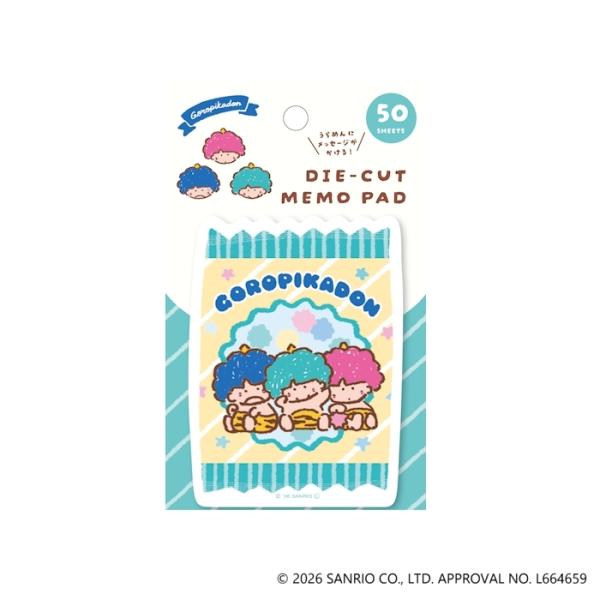 古川紙工　LM413　ダイカットメモ　おやつパーティー　ゴロピカドン　限定