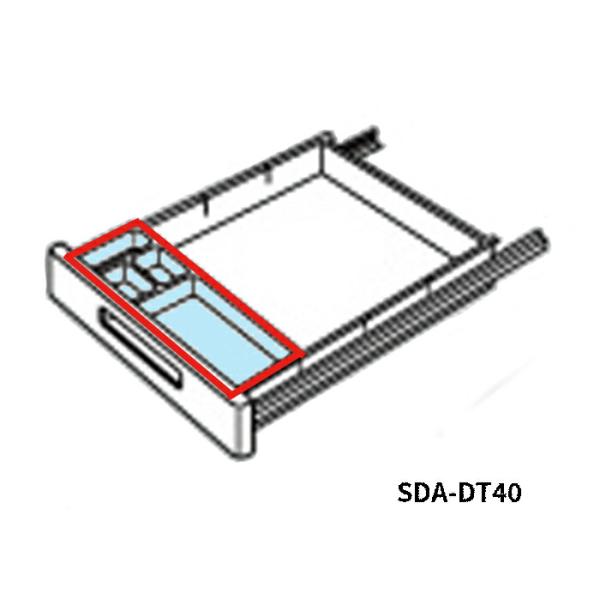 ●外寸法：W340xD96●材質：ポリプロピレン●色：黒色