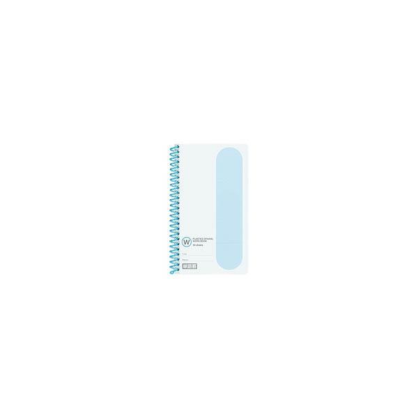 コクヨ　タン-45B　単語帳(プラスチックスパイラル)手帳サイズ　スパイラルとじ　60枚　青　(5冊セット)